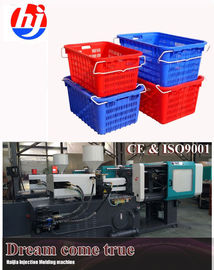 Produção plástica reciclada máquina do molde das sapatas da modelação por injeção de caixa plástica do armazenamento das sapatas