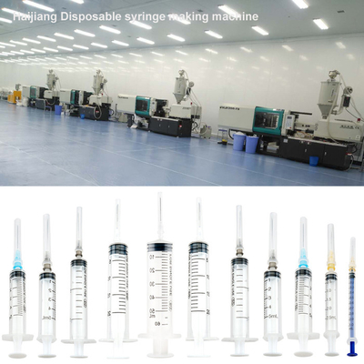 linha de produção completa para a seringa que faz o tamanho da seringa da máquina de 1ml, 2ml, 3ml, 5ml, 10ml, 20ml, 50ml