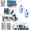 máquina de poupança de energia servo de sopro da modelação por injeção da máquina da garrafa plástica semi automática do animal de estimação