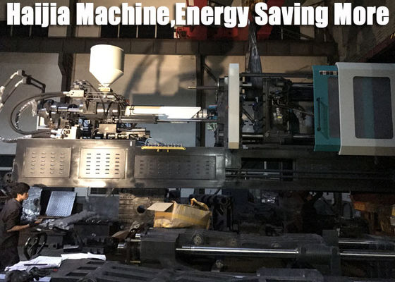 Peso de aperto de 780 toneladas da força 37t da máquina próxima da modelação por injeção da pré-forma do ANIMAL DE ESTIMAÇÃO do laço