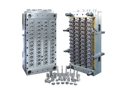 Máquina de moldagem por injecção de preforma de PET rápida com diâmetro de parafuso de 30-50 mm